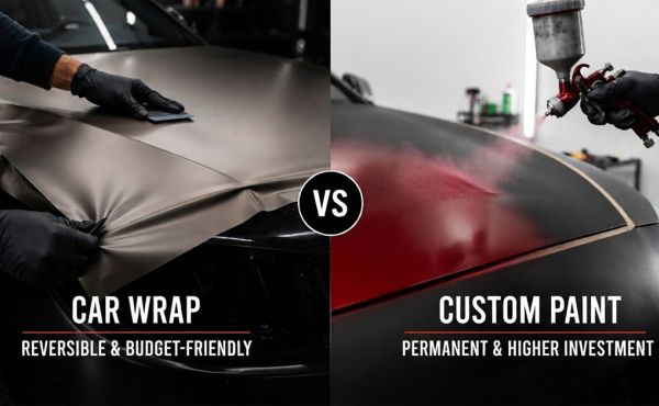 Car Wrap vs Paint