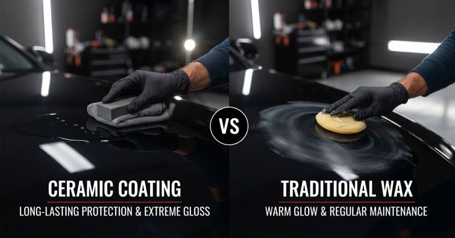 Ceramic Coating vs Traditional Wax